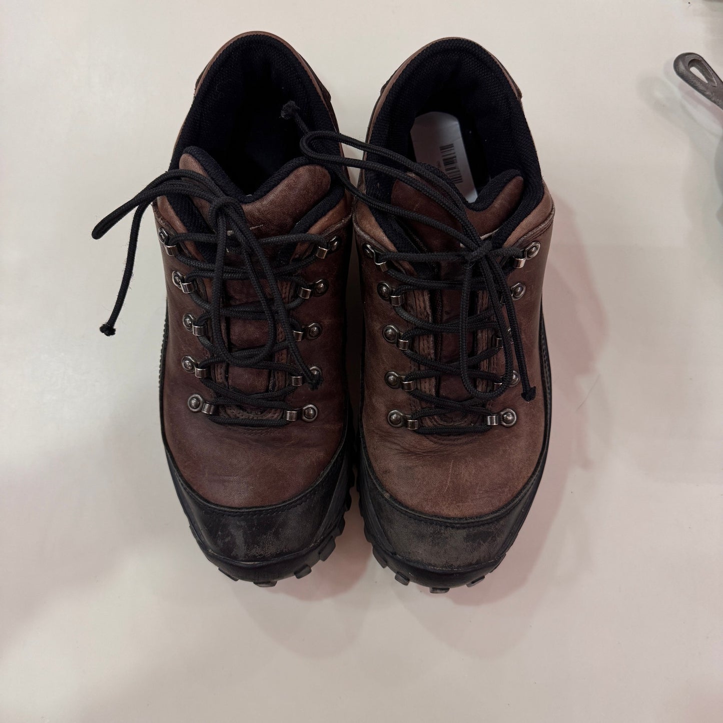 Vintage 1997 Nike ACG Hiking Shoe Sawtooth Y2K Brown Chunky Shoes Size 7.5 M / 8.5W