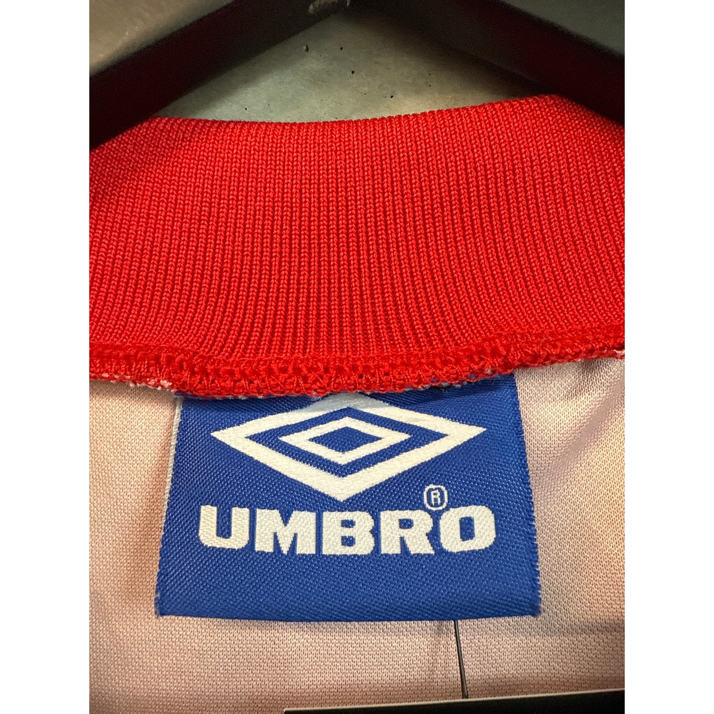 Vintage Umbro Flamengo Lubrax 11 Romario Football Brazil Soccer 90s Home Jersey