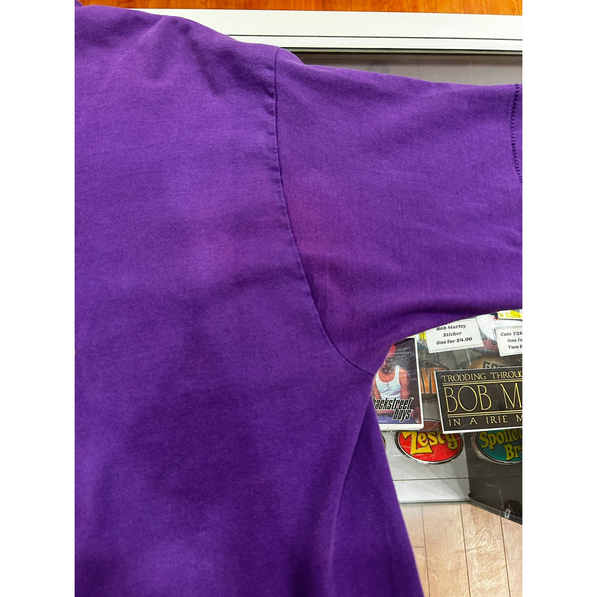 Karl Malone Utah Jazz Purple Vintage Tee Size XL