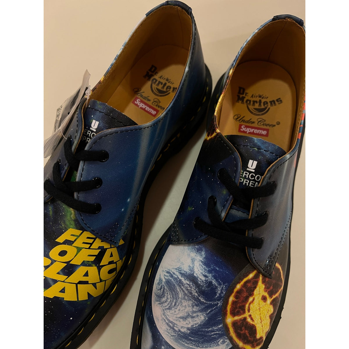 Dr. Martens 3-Eye Supreme x Undercover x Public Enemy Size 10 Deadstock