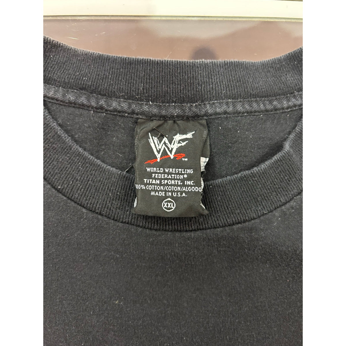 1998 Vintage The Rock Says You're a CANDY ASS WWE Black Tee Size XXL