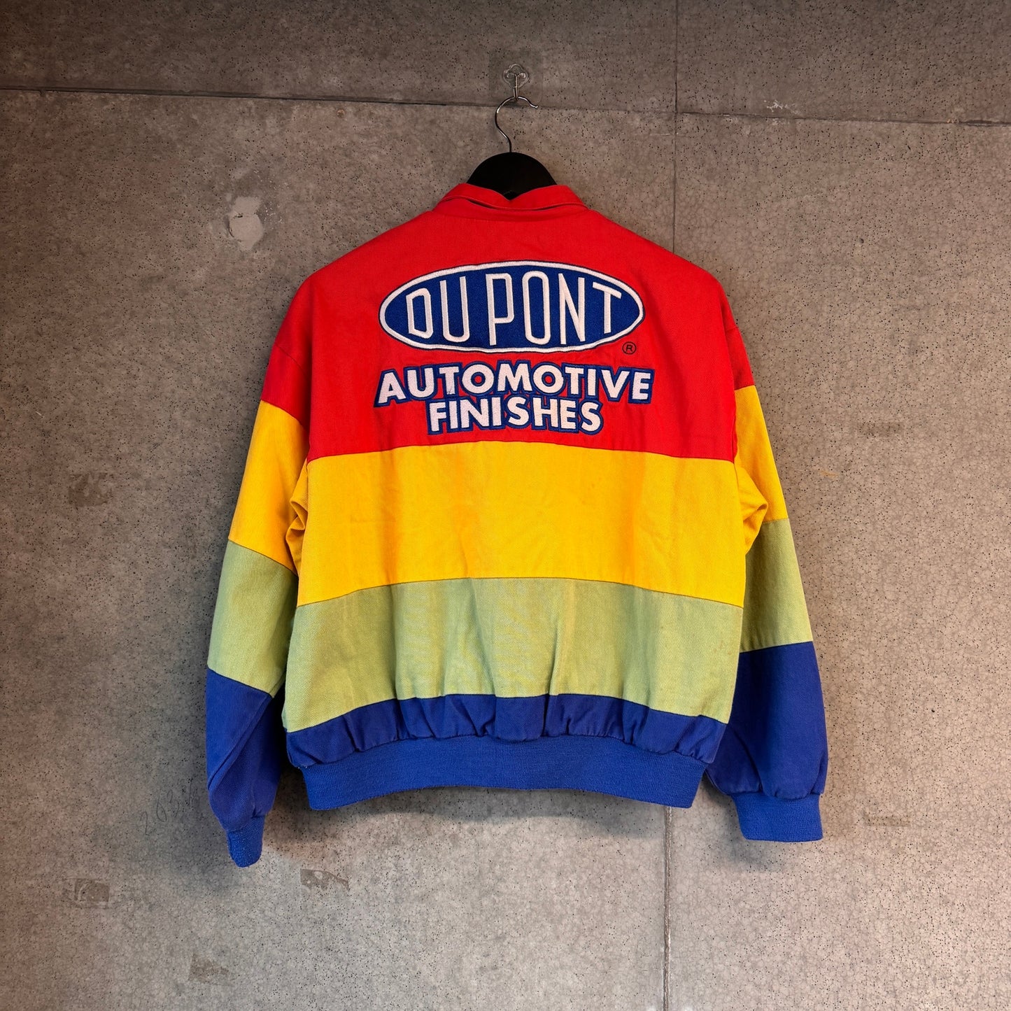 Vintage 1990s NASCAR Du Pont Chase Authentics Racing Jacket Size Small