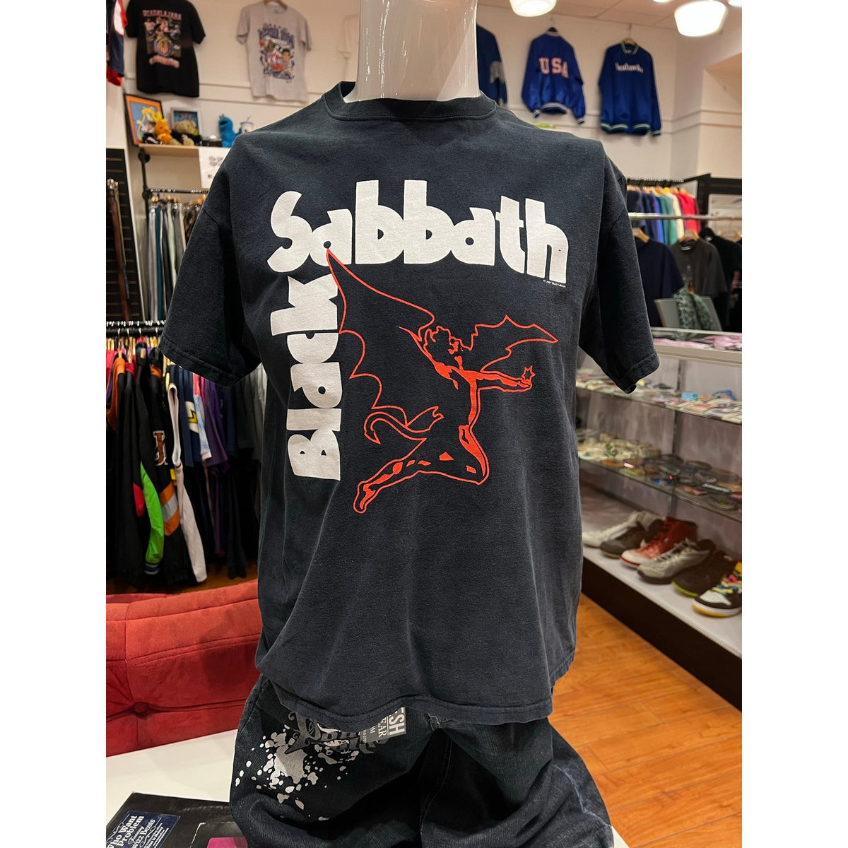 2007 Black Sabbath Graphic Black Size L