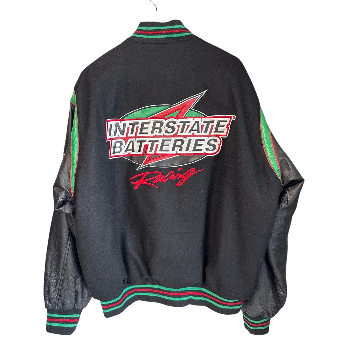 Jeff Hamilton Design Reversible Interstate Batteries Nascar Racing Jacket Large