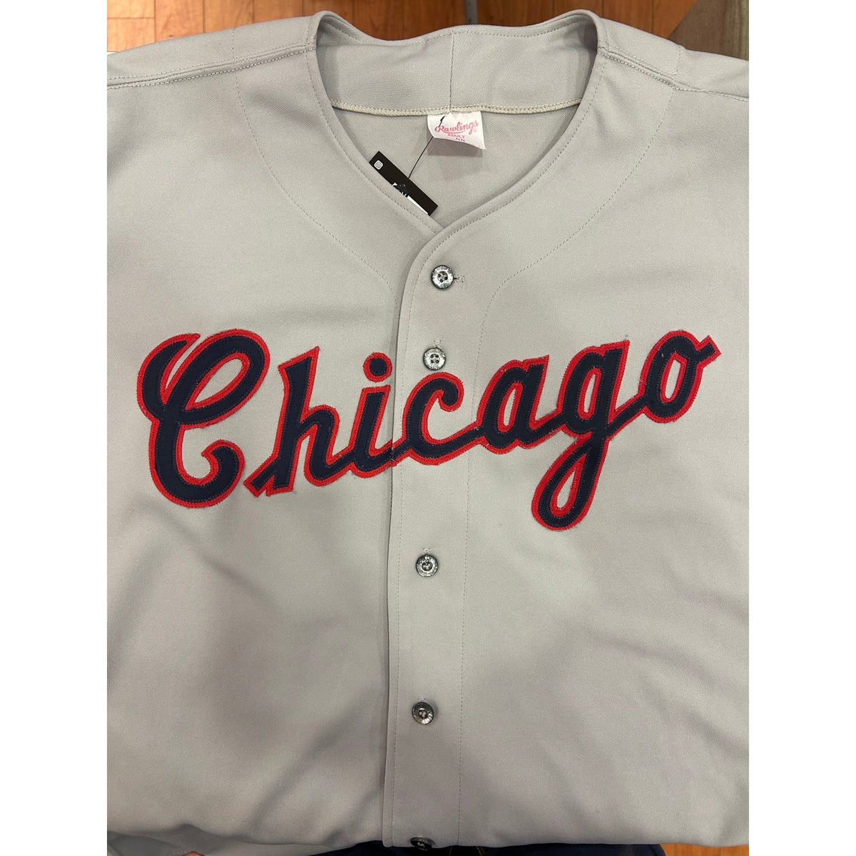 Chicago Cubs 80s/90s Rawlings Tag Vintage Baseball Jersey Size Large