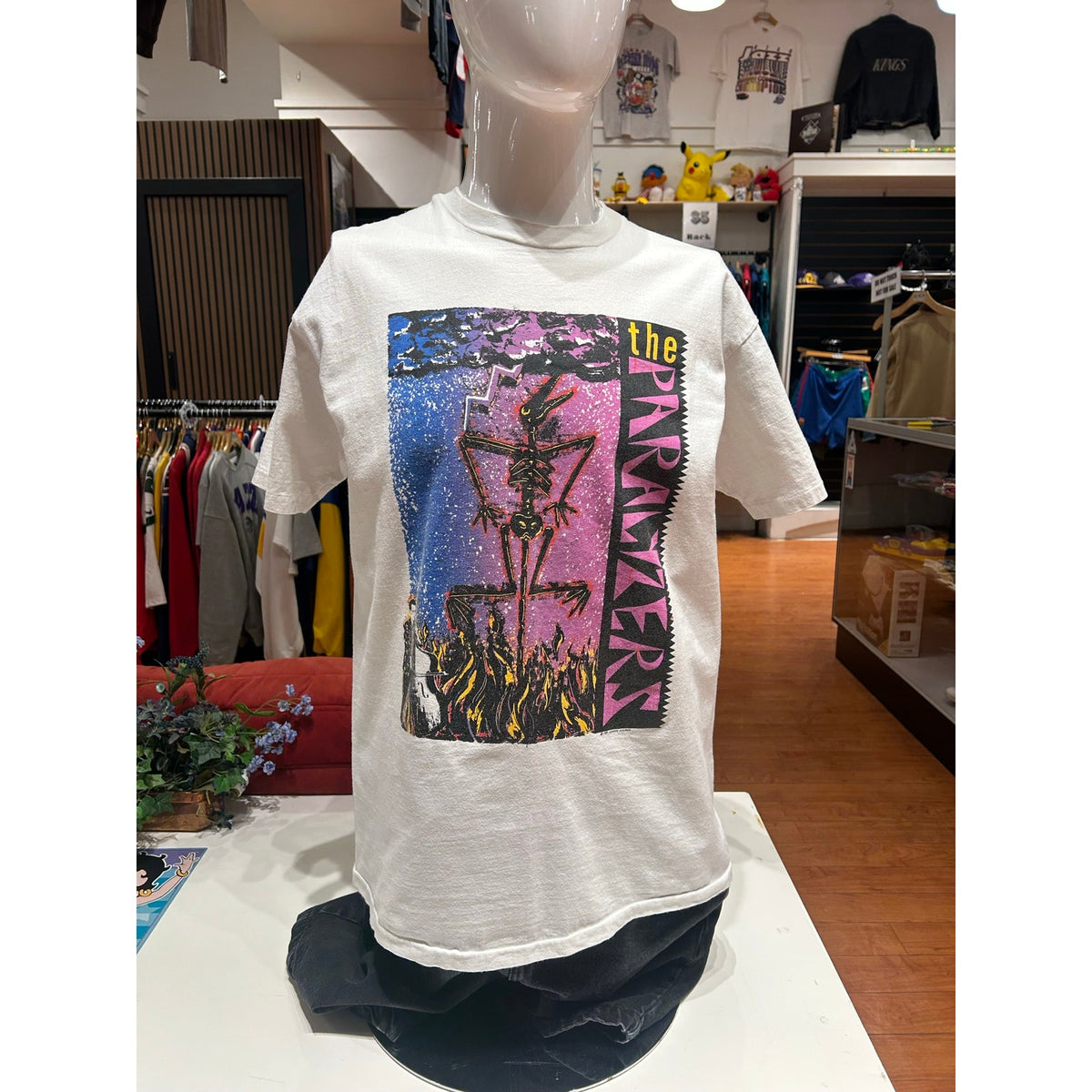 1989 The Paralyzers Mad House Productions White Tee Size XL