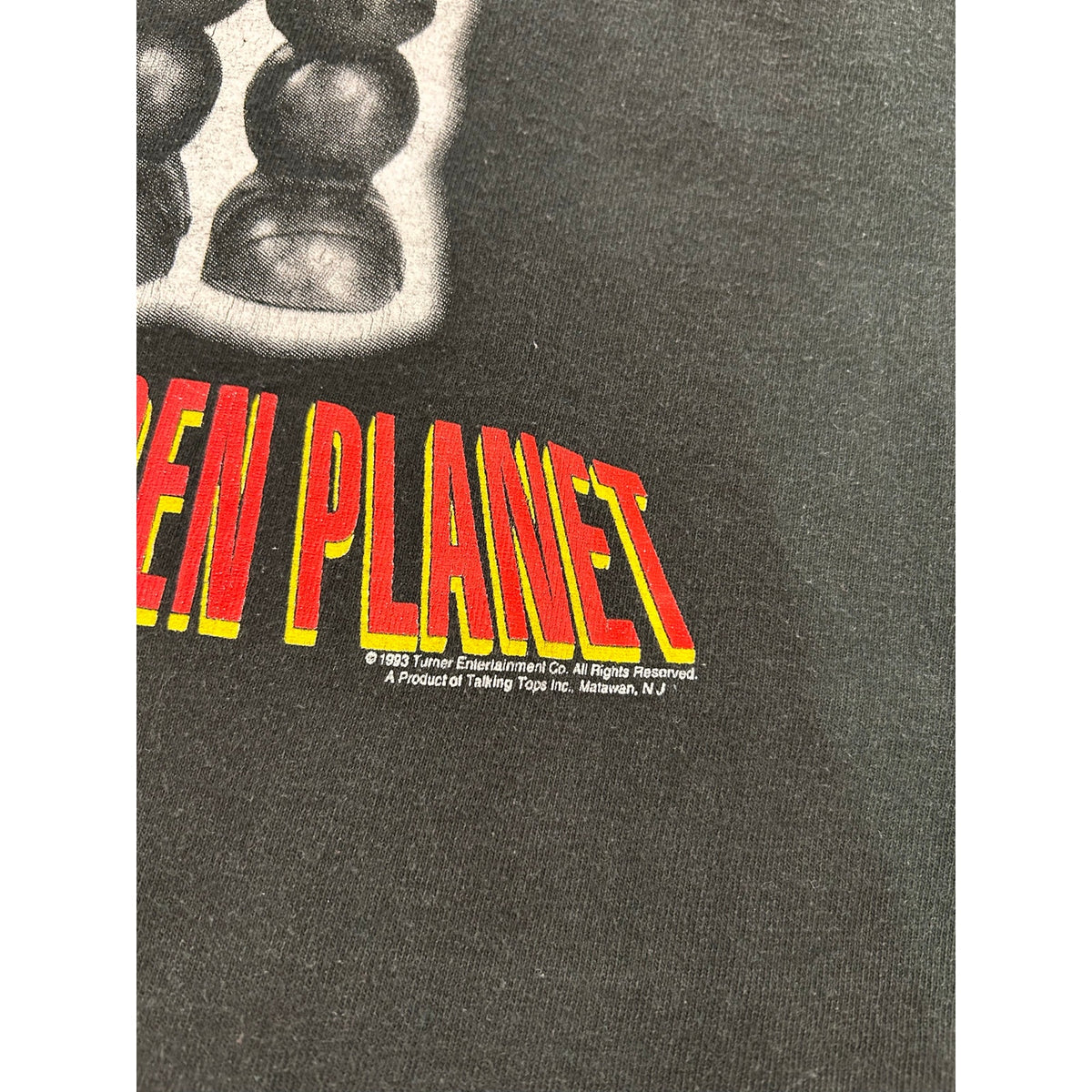 1993 90s Singe Stitch Forbidden Planet Robot Space Tee Rare VTG Size Large
