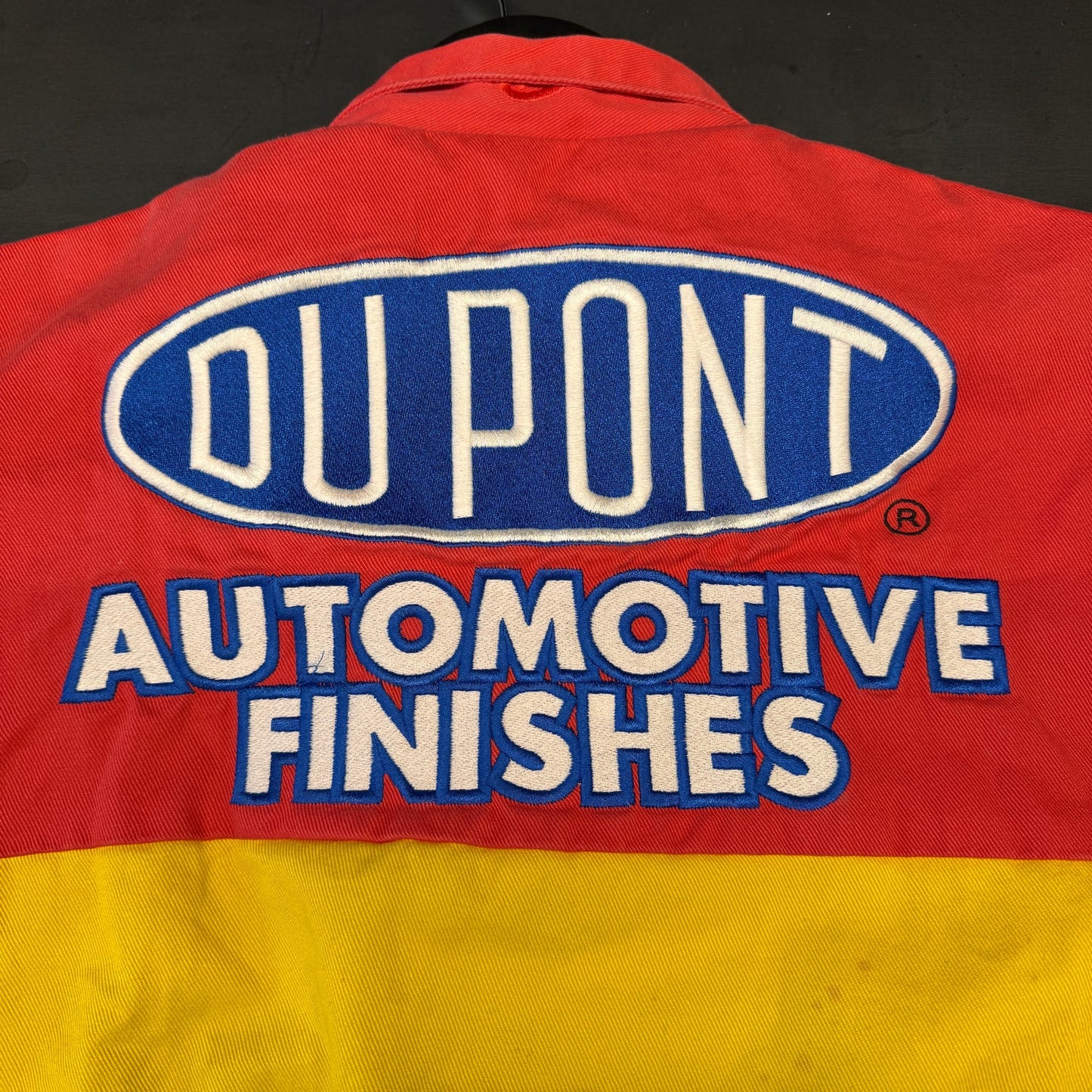 Vintage 1990s NASCAR Du Pont Chase Authentics Racing Jacket Size Small