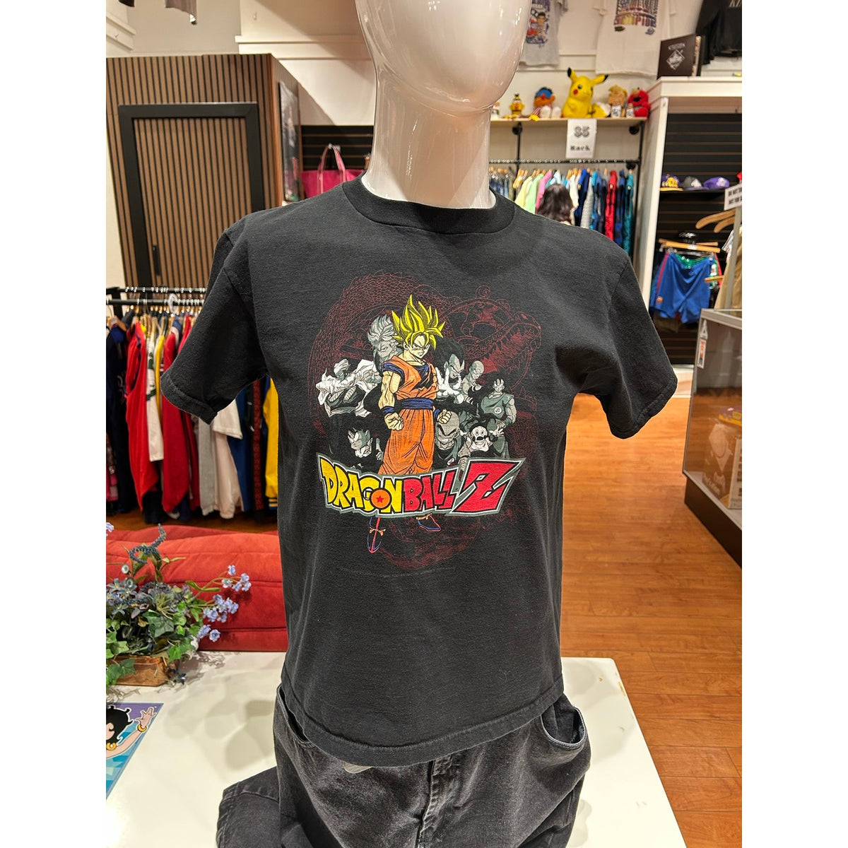 Vintage 2000's Dragon Ball Z Officially Licensed Black Shirt Size XL