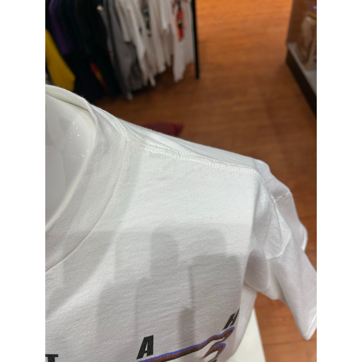 1998 Single Stitch Utah Jazz Western Conference Champions White Tee Size XL