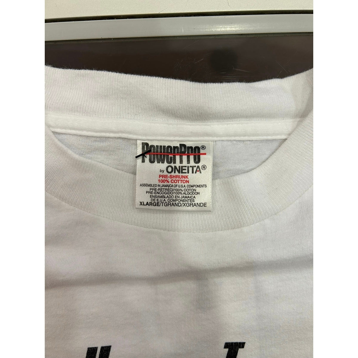 1998 Single Stitch Utah Jazz Western Conference Champions White Tee Size XL