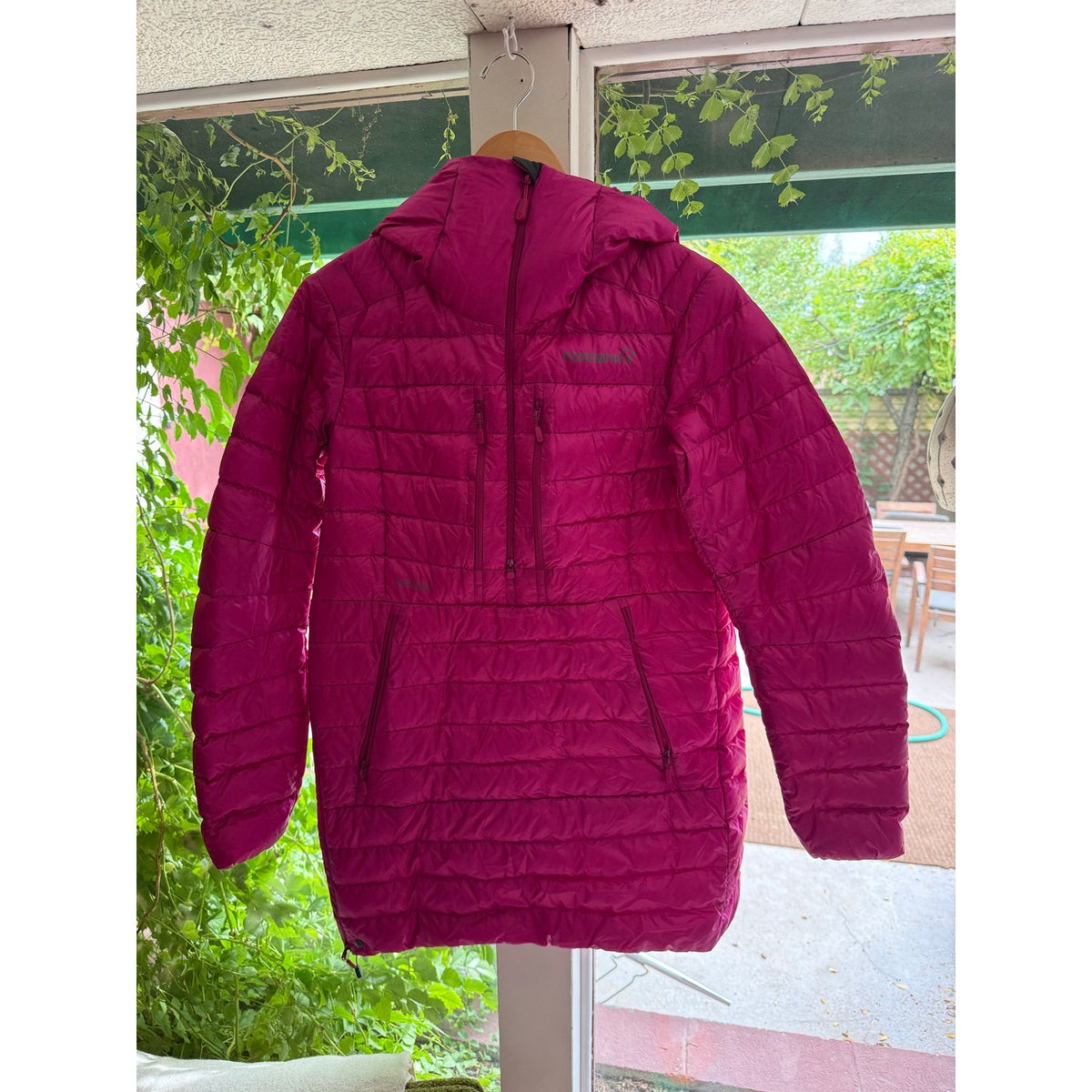 Norrona Lofoten 800 Fill Down Anorak Jacket Coat Size S Pink Nice Condition