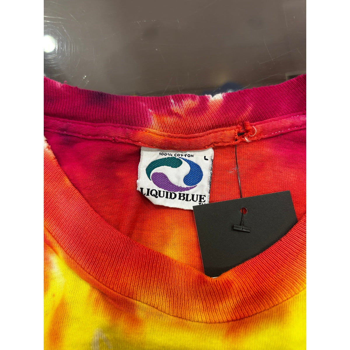 Vintage 1992 Grateful Dead Space Your Face Tie Dye Shirt Size Large