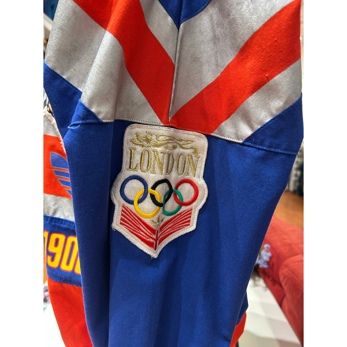 Vintage Adidas London Olympic Games 1908 1948 Sweatshirt Size Medium