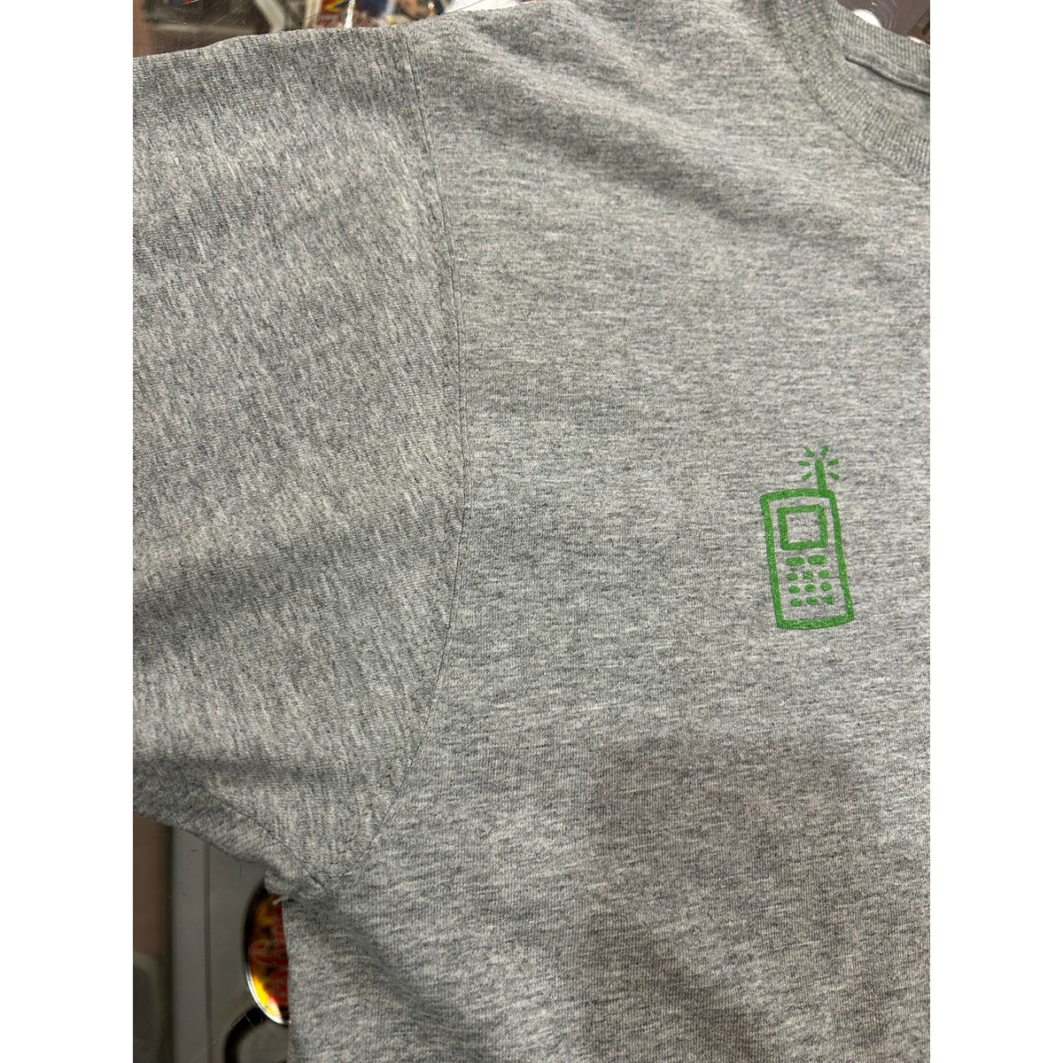 Vintage Microsoft Windows Powered Icon 2000s Gray Shirt Size XL