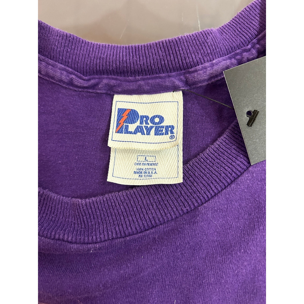 Vintage 90s SHAQ O Neal LA Lakers Purple Basketball Tee Size Large