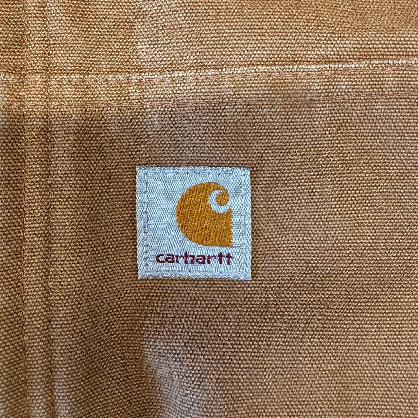 Vintage Carhartt Men's Duck Active Quilted Flannel-Lined Hooded Jacket XL