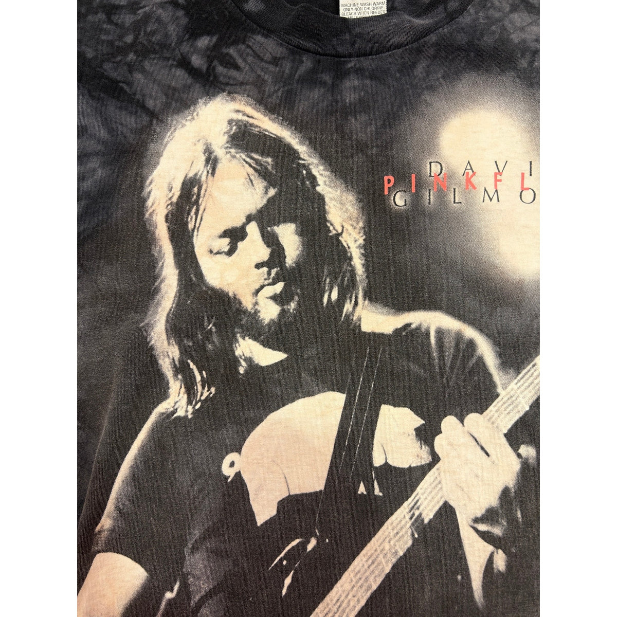 Pink Floyd David Gilmour Vintage Single Stitch Tie Dye Shirt Size Med