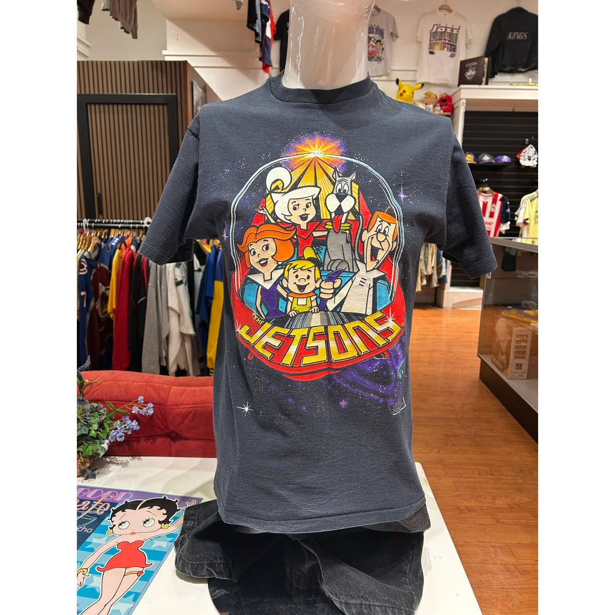 1990 The Jetsons Hanna Barbera Cartoon Single Stitch Vintage 90s Shirt Size L