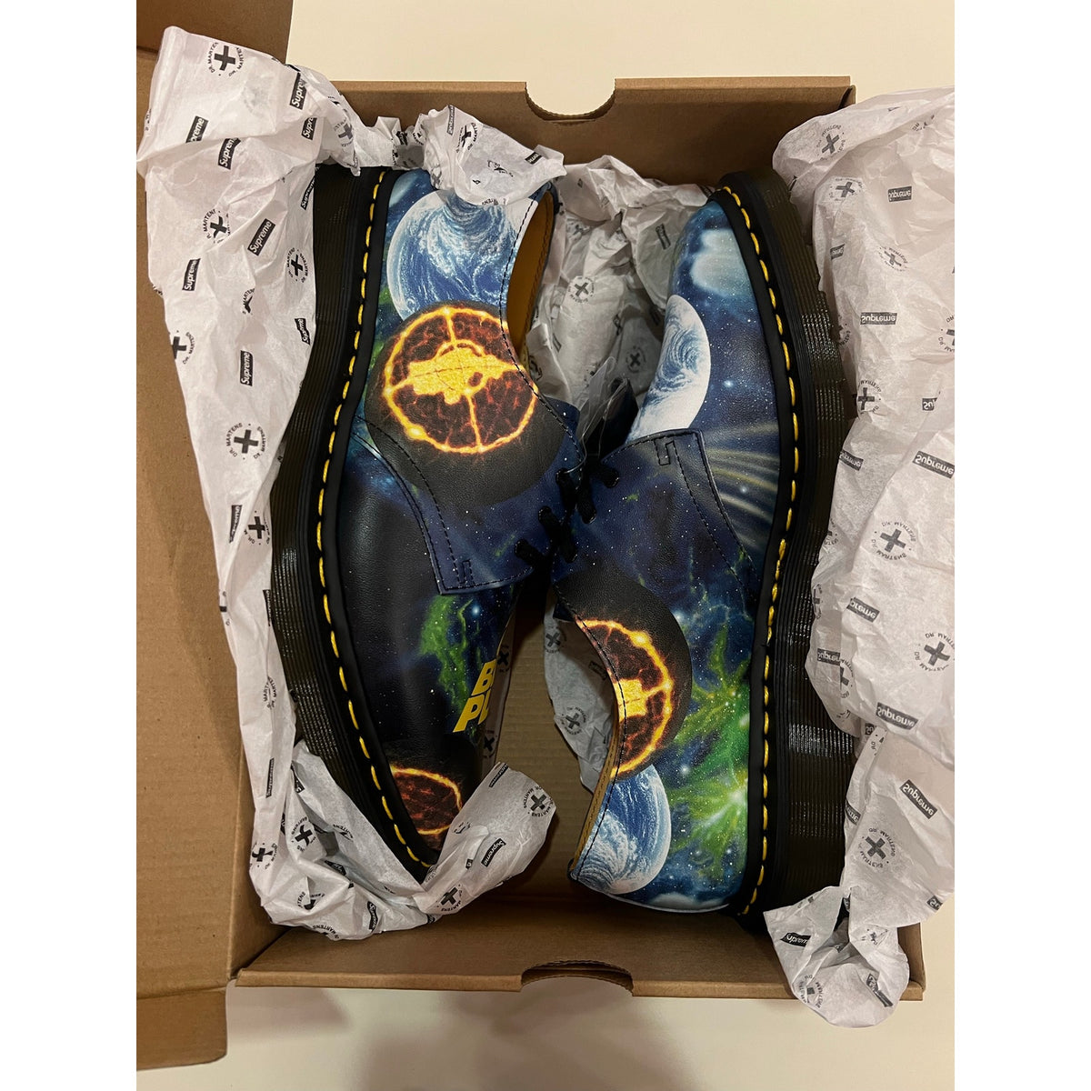 Dr. Martens 3-Eye Supreme x Undercover x Public Enemy Size 10 Deadstock