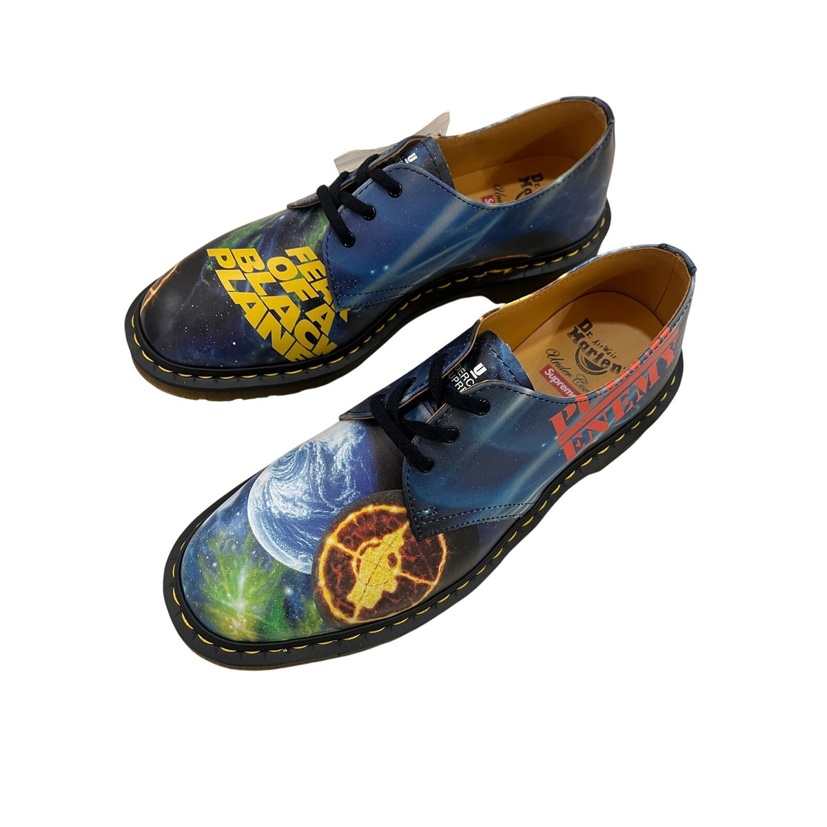 Dr. Martens 3-Eye Supreme x Undercover x Public Enemy Size 10 Deadstock