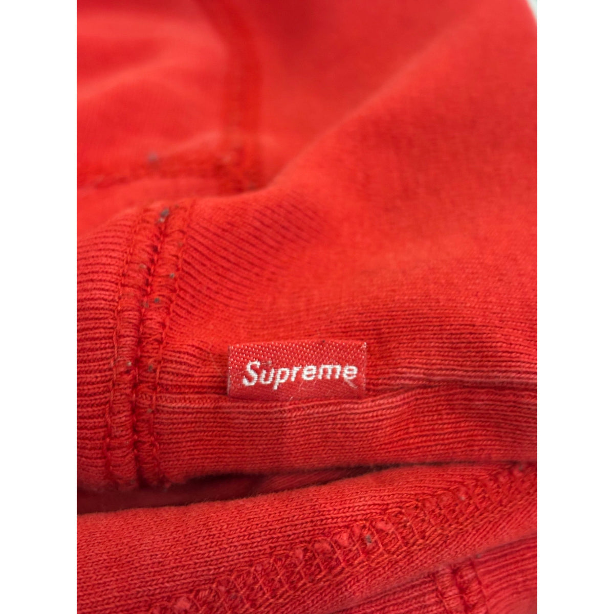 Supreme Arc Hoodie Red With Black And White Hearts Size XL